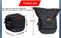 Sacoches latérales en toile Zongshen Magic Cube 150 pour moto, compatibles avec les sacs de selle