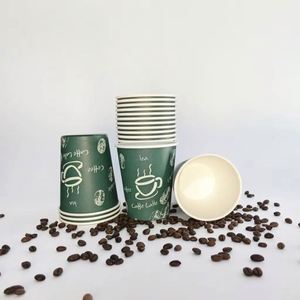 6oz OEM Custom Logo <b>Disposable</b> Hot Beverage Paper Coffee <b>Cup</b> Single Wall - Product Image 3