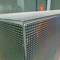 Cubo LED P2.5 su Misura a 5 Lati, Display LED Quadrato Creativo Impermeabile, Insegna Luminosa per Caffetterie, Schermo Pubblicitario