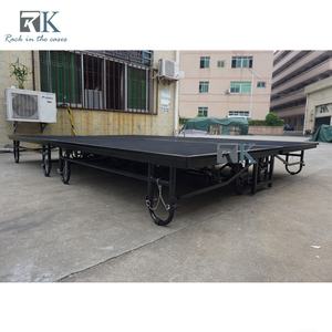 Escenario Plegable de Acero Resistente, Plataforma de Carga Pesada de 4 pies x 8 pies, Escenario Simple - Product Image 5