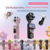 Autocollant en vinyle TENGDAFEI 3M compatible avec la caméra stabilisée DJI Osmo Pocket 4 Pro