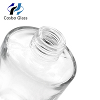 Conteneur d'aromathérapie en verre transparent de qualité supérieure OEM ODM, emballage personnalisé pour parfums d'intérieur, flacon diffuseur de luxe en verre