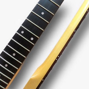 Mástiles de guitarra de arce canadiense de 25.5 pulgadas con 21 trastes y nut de hueso para guitarras ST con diapasón de palisandro - Product Image 4