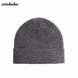 2026 Mới Lutong Tùy Chỉnh Mùa Đông Skull Thêu Gorro Para Frio Waffle Đan Hat Beanie Cho Nam Giới Gorros Para Hombres 3D Thêu - Product Image 5