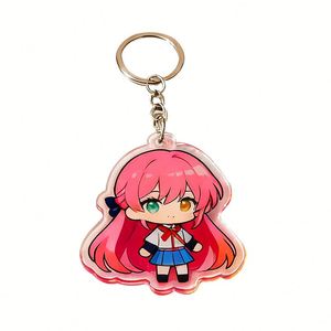 Acrylic <b>Keychain</b> <b>Customization</b> - Romantic Couple, Close Friends, Anime-themed Accessories, Creative DIY Pendant, <b>Keychain</b>, logo - Product Image 6