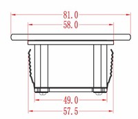 Éclairage extérieur longue durée de vie, lampe de jardin 5W, éclairage extérieur IP65, applique murale LED noire intérieure/extérieure