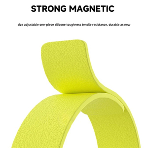 Bracelet magnétique à motif litchi pour <span class=keywords><strong>Huawei</strong></span> <span class=keywords><strong>Watch</strong></span> <span class=keywords><strong>Fit</strong></span> 4 Pro, bracelet sport en silicone pour <span class=keywords><strong>Huawei</strong></span> <span class=keywords><strong>Fit</strong></span> 5 - Product Image 3