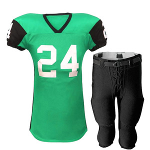 Uniforme de football américain à étiquette privée, logo personnalisé de haute qualité, maillot de sport court pour hommes, été, séchage rapide, léger - Product Image 5