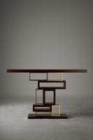 Table console de salon en bois, design simple, moderne, 20 pièces