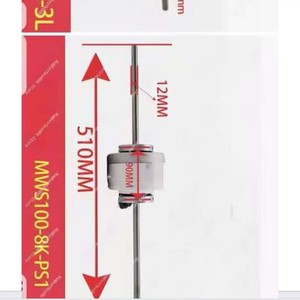 มอเตอร์ไร้แปรงถ่าน Mws100-8k-ps1 ความยาว 510 มม. สำหรับเครื่องปรับอากาศแบบรวมศูนย์และชุดอากาศบริสุทธิ์ - Product Image 1