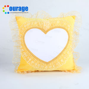 Canapé confortable décoratif personnalisé imprimé Sublimation oreiller couvre les cas blancs en Stock - Product Image 2