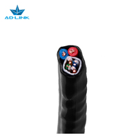 Harga pabrik Cat5e Cat6 kabel jaringan 300m Utp/FTP/SFTP 23/24awg kabel komunikasi Ethernet luar ruangan LAN Multi-Core