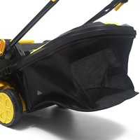 Détartreur sans fil de 14 pouces/scarificateur et balayeuse à gazon/aide à la poussée pour l'aération de l'herbe, le raclage, les garnitures, le chaume