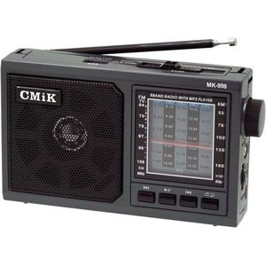 Cmik Mk-998 8 Band Radio With Mp3 <b>Player</b> Portable Radio With <b>Usb</b> Sd Card Slot - Product Image 1