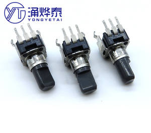 YYT 5PCS 9mm potentiomètre mélangeur RK09K simple B10K, B50K avec point médian - Product Image 1