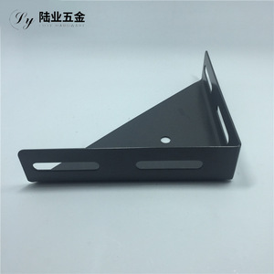 Luye Hardware <b>Corner</b> <b>Bracket</b> LY-13630 Gray Triangular Reinforced Connector <b>For</b> Bedroom Furniture Support - Product Image 2