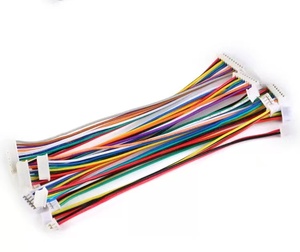 Harnais de câbles en cuivre étamé sur mesure avec connecteurs JST 1.25 mâle et femelle, câbles électroniques en PVC à 2/4/6/8/12 broches - Product Image 3
