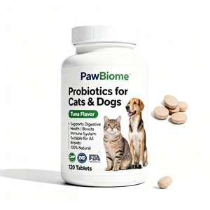 เม็ดเคี้ยวโปรไบโอติกสำหรับสัตว์เลี้ยงแบบกำหนดเองส่งเสริมสุขภาพของลำไส้ลดความไวและเพิ่มสุขภาพโดยรวม - Product Image 1