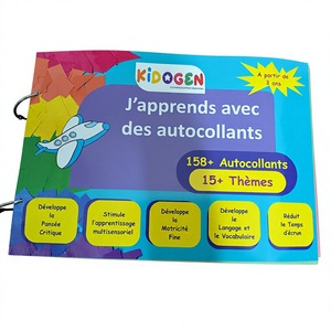 Libro de pegatinas educativo KIDOGEN con más de 158 pegatinas y más de 15 temas para niños mayores de 3 años, con números y animales marinos. - Product Image 4