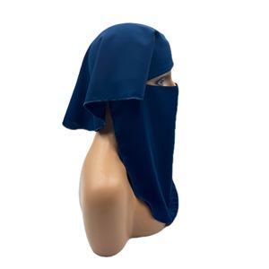 Niqab <span class=keywords><strong>islamique</strong></span> Hijab Burqa <span class=keywords><strong>Bonnet</strong></span> Hijab Chapeau <span class=keywords><strong>Voile</strong></span> Musulman Bandana Écharpe Couvre-chef Noir Couvre-visage Style Abaya Couvre-chef - Product Image 3