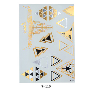 OEM Custom Sexy inferiore mezzo braccio temporaneo matrimonio Henna tatuaggio adesivi 3D <span class=keywords><strong>Art</strong></span> impermeabile marrone bianco nero stampato - Product Image 5