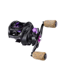 Moulinet de pêche à lancer Hei Diao Lure 13+1BB, rapport de transmission 6:5:1, résistance maximale 5,5 kg, eau douce/eau salée, pêche magnétique, rivière, lac