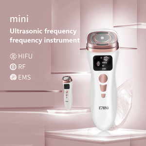 Masseur facial mini 3 en 1 pour le lifting et le raffermissement de la peau, pour usage domestique |   Appareil de lifting du visage vibrant pour l'élimination des rides et le rajeunissement de la peau - Product Image 1