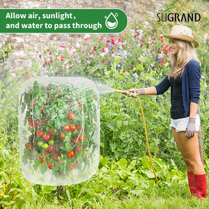 Rete Anti-Insetti in <span class=keywords><strong>Nylon</strong></span> Blu 16x16 Maglie, Schermo Decorativo Funzionale per Giardino, Patio e Serra - Product Image 6