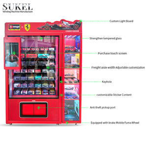 Distributore Automatico di Giocattoli e Modellini <span class=keywords><strong>Auto</strong></span> con Touchscreen Regolabile da 21,5 Pollici, Capacità 150-200 Pezzi, 4G LTE per Vendita al Dettaglio - Product Image 6
