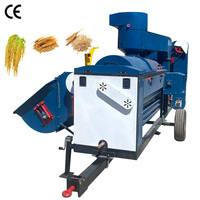 Machine à battre le blé et le millet automatique, machine à battre le riz paddy, Chine