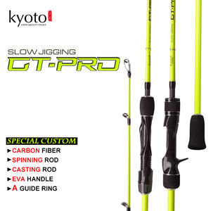 Cần câu <span class=keywords><strong>Jigging</strong></span> chậm Kyoto GT-PRO mới, câu cá ngoài khơi trên thuyền, 1.8m/1.9m, PE 1-3/2-4, trọng lượng mồi 40-150 gram, cần câu bán buôn - Product Image 3