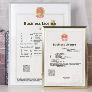 Nhà máy trực tiếp hợp kim nhôm hình chữ nhật khung ảnh sáng tạo hiển thị đứng tường treo 5inch 6inch 7inch hiện đại đơn giản - Product Image 2