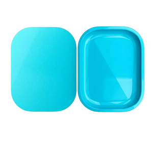 Custom Size logo Colorful Smoking Tools <strong>Small</strong> <strong>Tray</strong> Black Metal Folding Rolling <strong>Tray</strong> with 3d Lenticular Magnetic Lid - Product Image 2