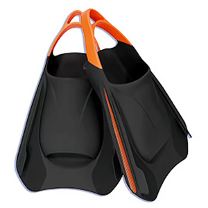 Aletas de Natación Portátiles Personalizadas de Silicona, Equipo de Buceo y Entrenamiento, Aletas Cortas con Bolsillo para el Pie - Product Image 4