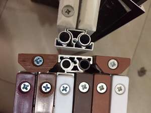 Puerta de acordeón plegable Invisible de PVC moderna para el hogar a prueba de viento para sala de estar partición de cocina Diseño deslizante de supermercado - Product Image 5