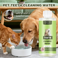 Spray de soins dentaires de luxe de marque privée pour chiens chat rafraîchit l'haleine lutte contre l'accumulation de tartre sans rinçage nettoyage des dents eau buccale