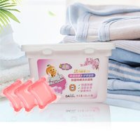 Parfum naturel longue durée protecteur de couleur détergent chinois perles capsule dosettes de lavage 3 en 1 détergent à lessive