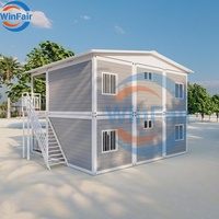 Maisons préfabriquées en conteneurs WinFair à 2 étages, Nigéria, maison mobile modulaire portable, mini-maison mobile pour villa éco-responsable