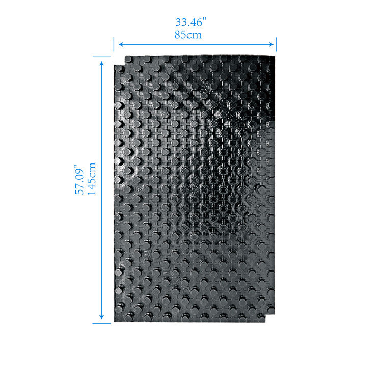 Black10mm EPS Plate Floor Heating Module Insulation Panels for ...