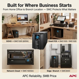 <span class=keywords><strong>APC</strong></span> SMC1000I Onduleur intelligent en ligne 230V <span class=keywords><strong>1000VA</strong></span> 600W 1500VA 2000VA 3000VA Communication USB et série Batterie au plomb-tour Onduleur <span class=keywords><strong>APC</strong></span> - Product Image 6