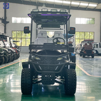 Voiturette de golf électrique CAMP avec batterie au lithium, homologuée pour la route, 72v, mini voiturette de golf, club car