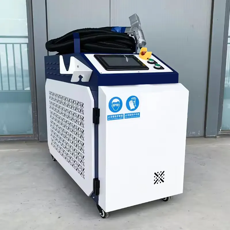 Handheld 1000W/1500W Fiber Laser Cleaning Machine Rust Removing Paint Laser with MAX/SUP Engine Easy to Operate