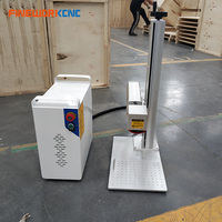 Mesin Pengukir Laser Serat Portabel 20W 30W 50W 100W untuk Emas Perak Baja Tahan Karat Perhiasan Jam Tangan Baja Karbon