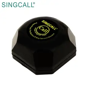 SINGCALL Wireless Service System Waiter Call Button for Restaurant and Hotel