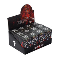 12 Paires de Mini Sneakers Murales Question Mark, Boîte Mystère, Assortiment de Couleurs Aléatoires