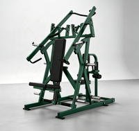 Mini-chargeur assis commercial pour exercices de tirage dorsal, équipement de musculation pour la gym, entraînement dos et poitrine, construction en acier sécurisée pour le fitness