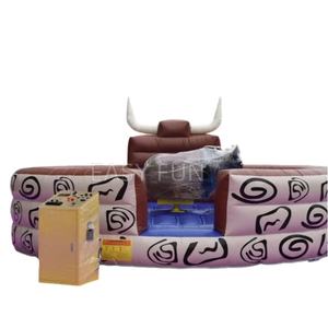 Taureau mécanique gonflable en forme <span class=keywords><strong>de</strong></span> ballon <span class=keywords><strong>de</strong></span> football EASUFUN pour jeux <span class=keywords><strong>de</strong></span> carnaval et corridas espagnoles - Product Image 3