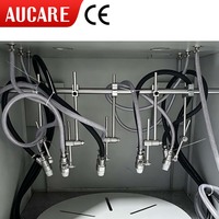 Machine de sablage à sec automatique, cabine de sablage, moteur tout cuivre pour l'élimination de la rouille des métaux, finition de surface, équipement d'atelier