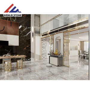 Tùy chỉnh hiện đại tự nhiên màu be hồng đá cẩm thạch phiến đá cho sàn nền tường kết cấu độc đáo đá cẩm thạch Slate - Product Image 5