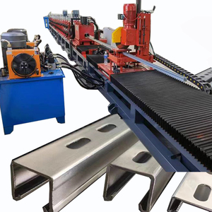 Múltiples tamaños cambiables 41*41mm 41*21mm U canal tipo C soporte fotovoltaico máquina formadora de rollos en frío - Product Image 2